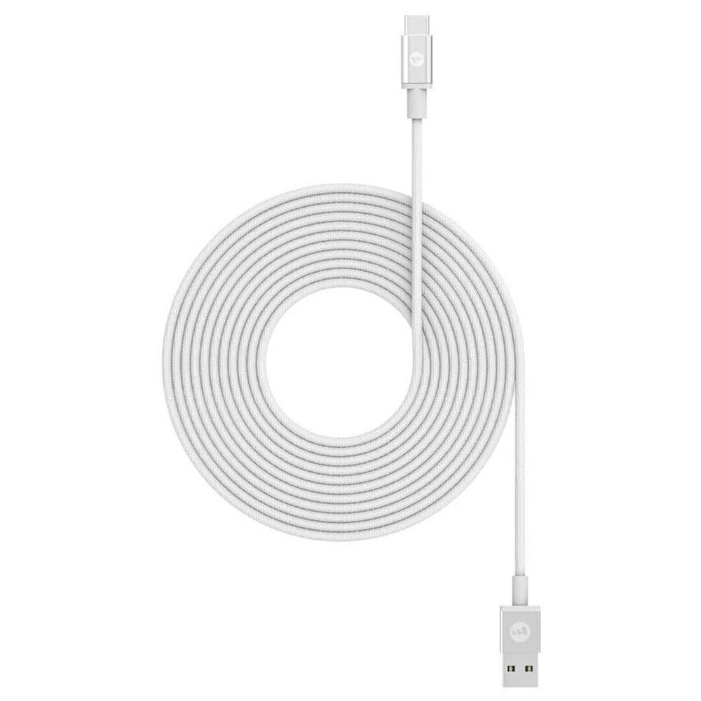 Mophie Fast Charge USB C Cable With Lightning Connector Cable White Size OS NWB